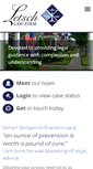 Mobile Screenshot of letschlawfirm.com